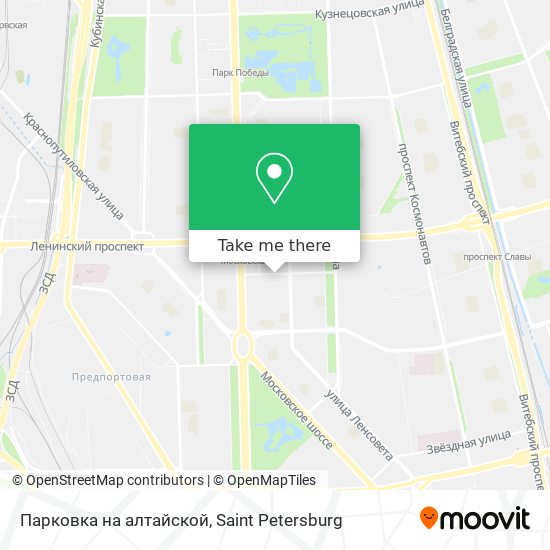Парковка на алтайской map