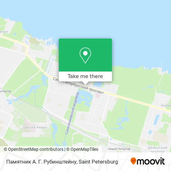 Памятник А. Г. Рубинштейну map