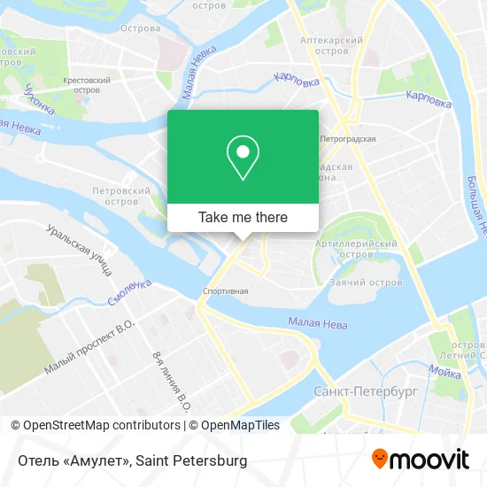 Отель «Амулет» map