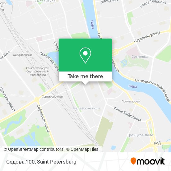 Седова,100 map