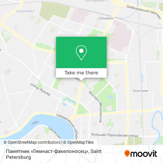Памятник «Гимнаст-факелоносец» map