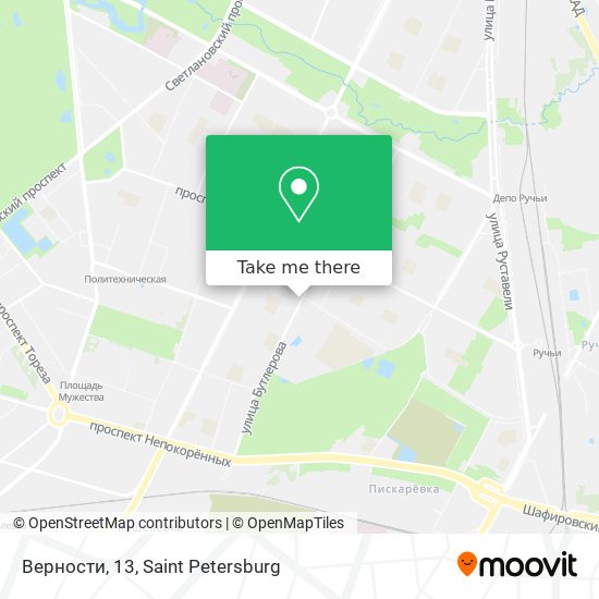 Верности, 13 map