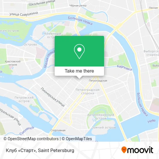 Клуб «Старт» map