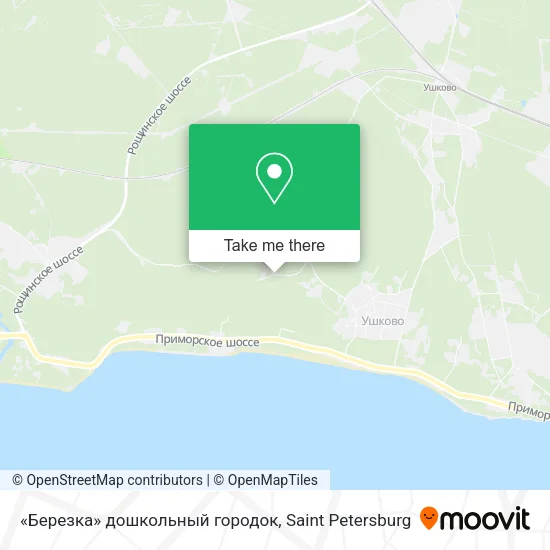 «Березка» дошкольный городок map
