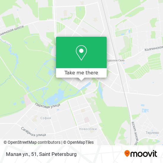 Малая ул., 51 map
