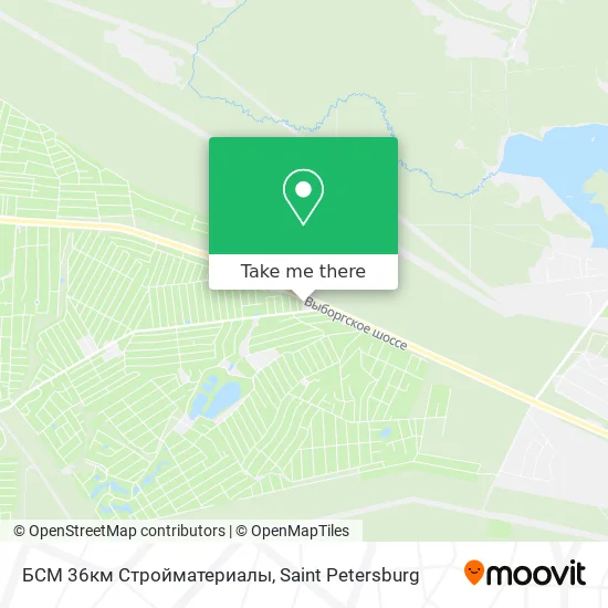 БСМ 36км Стройматериалы map