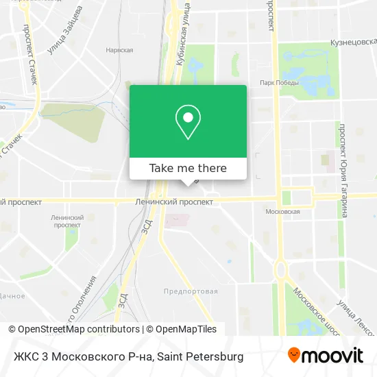 ЖКС 3 Московского Р-на map