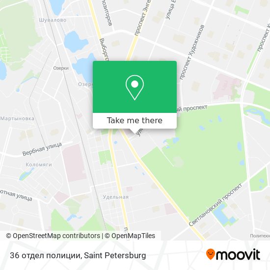 36 отдел полиции map