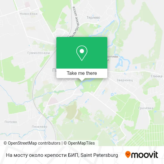 На мосту около крепости БИП map