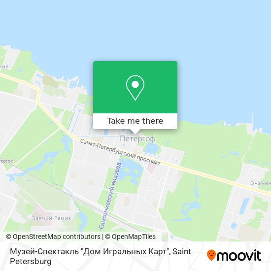 Музей-Спектакль "Дом Игральных Карт" map