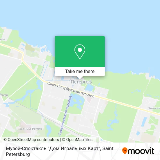 Музей-Спектакль "Дом Игральных Карт" map