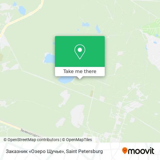 Заказник «Озеро Щучье» map