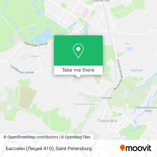 Бассейн (Лицей 410) map