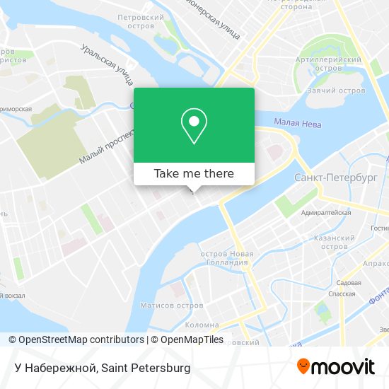 У Набережной map