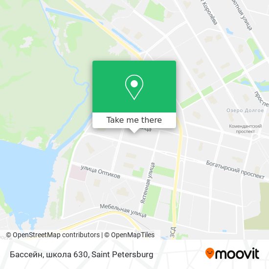 Бассейн, школа 630 map