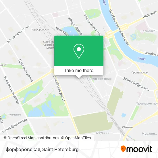 форфоровская map
