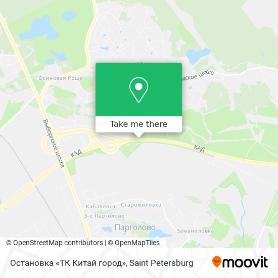 Остановка «ТК Китай город» map