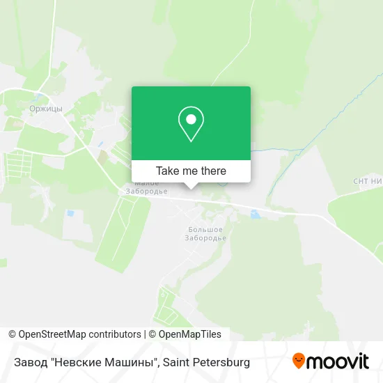 Завод "Невские Машины" map