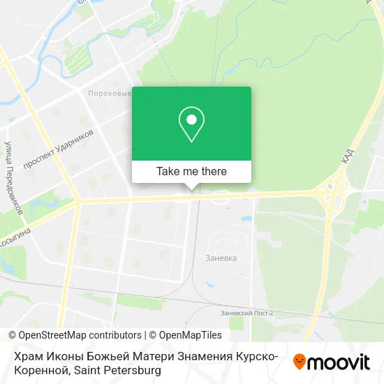 Храм Иконы Божьей Матери Знамения Курско-Коренной map