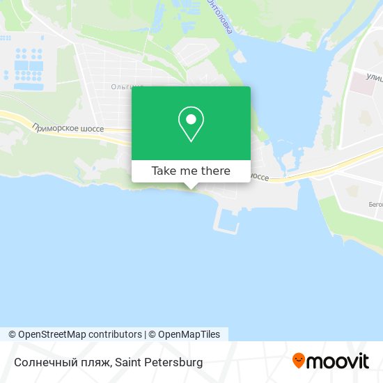 Солнечный пляж map