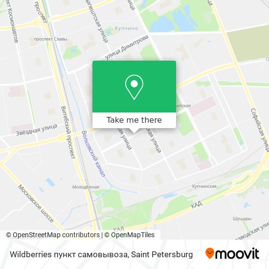 Wildberries пункт самовывоза map