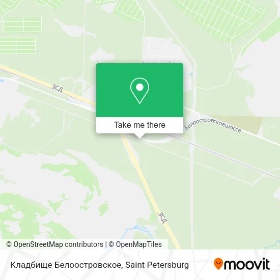 Кладбище Белоостровское map