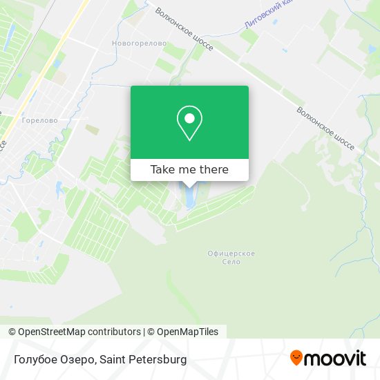 Голубое Озеро map