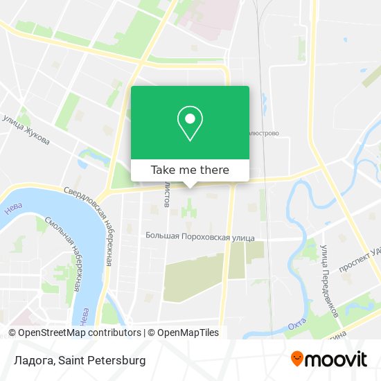 Ладога map
