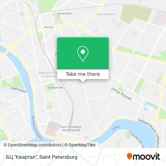 БЦ "Квартал" map