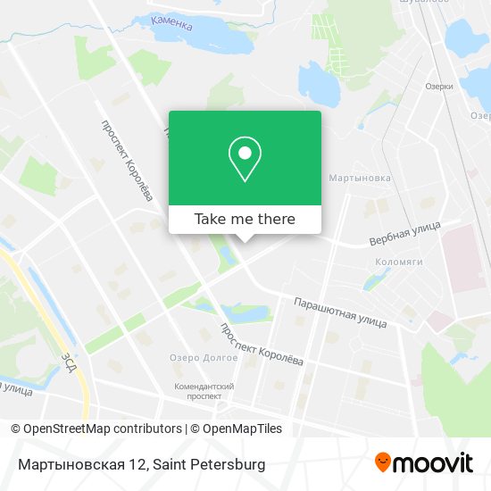 Мартыновская 12 map