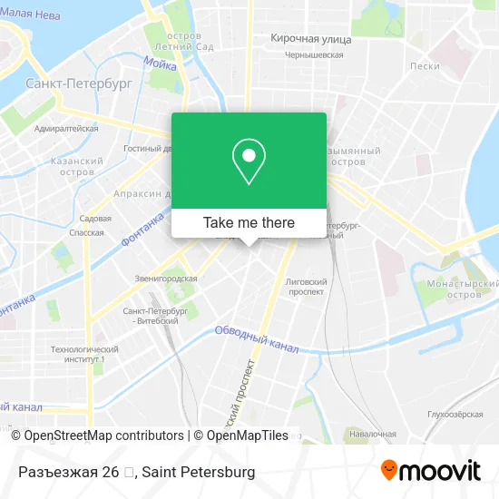 Разъезжая 26 🐲 map