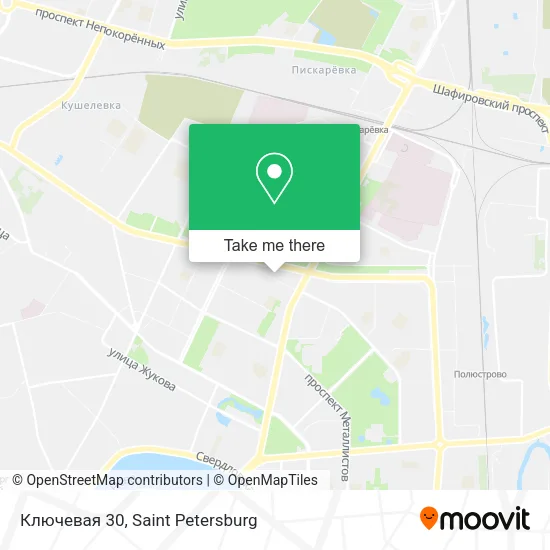 Ключевая 30 map