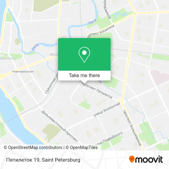 Пятилеток 19 map