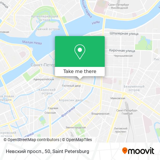 Невский просп., 50 map