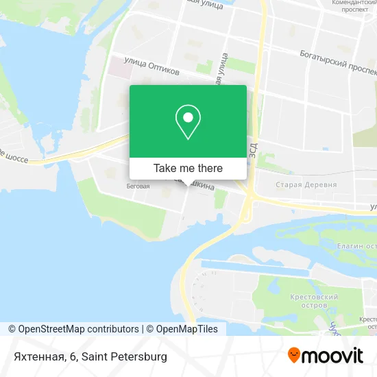 Яхтенная, 6 map