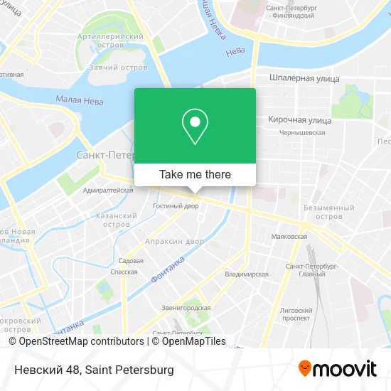 Невский 48 map