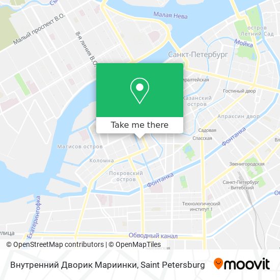 Внутренний Дворик Мариинки map