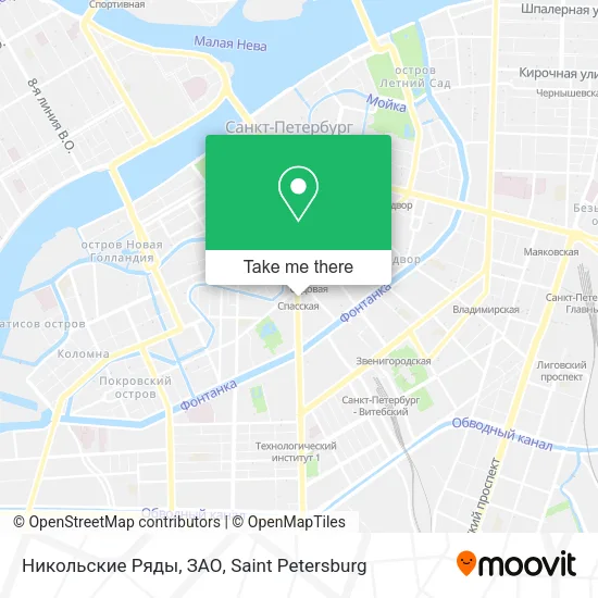 Никольские Ряды, ЗАО map