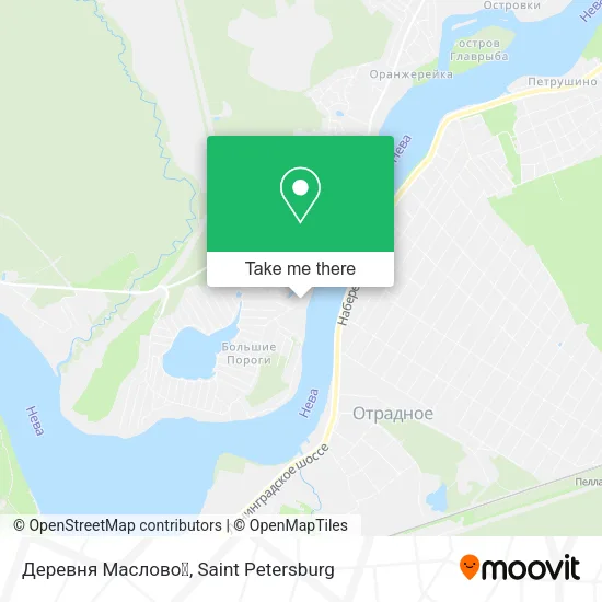 Деревня Маслово🏠 map