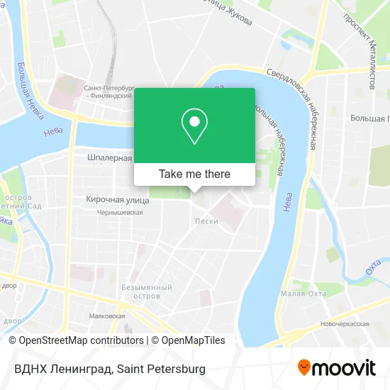 ВДНХ Ленинград map