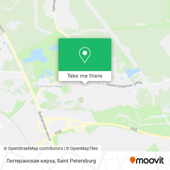 Лютеранская кирха map