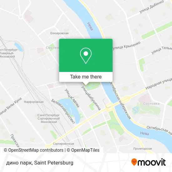 дино парк map