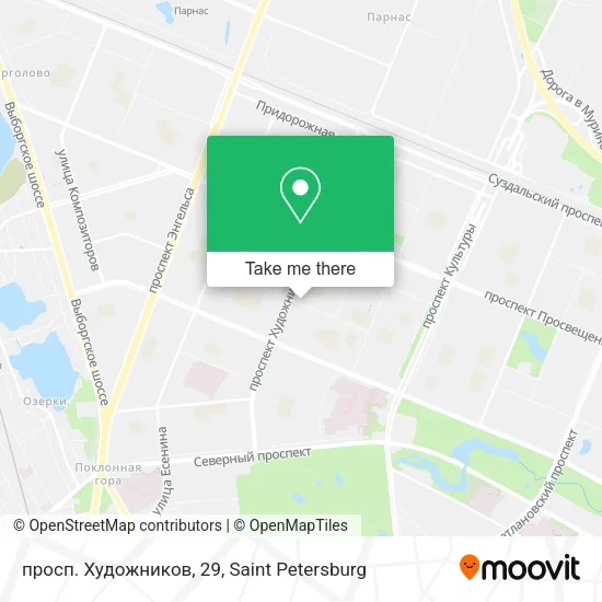 просп. Художников, 29 map