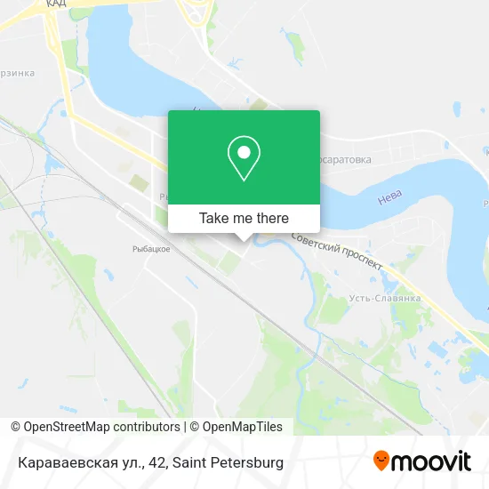 Караваевская ул., 42 map