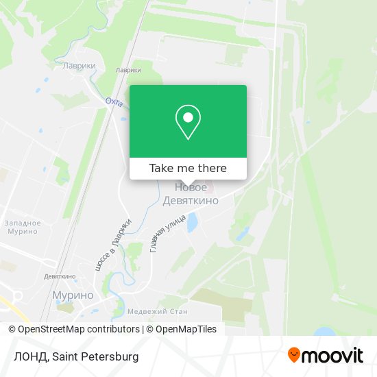 ЛОНД map