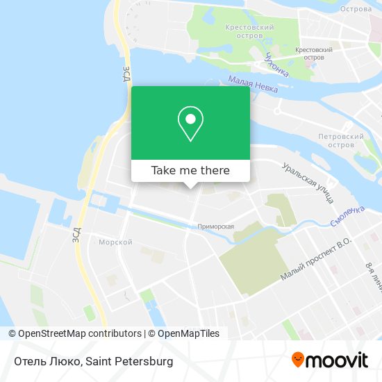 Отель Люко map