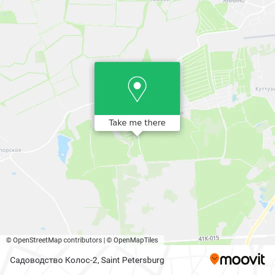 Садоводство Колос-2 map