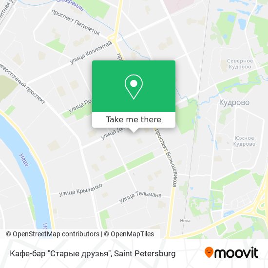 Кафе-бар "Старые друзья" map