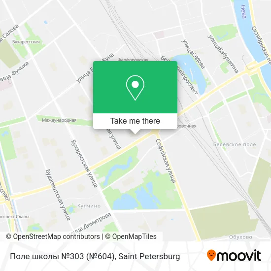 Поле школы №303 (№604) map