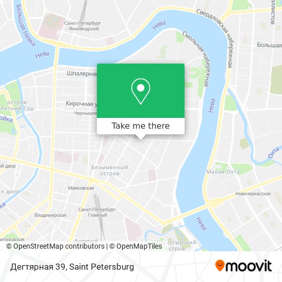 Дегтярная 39 map